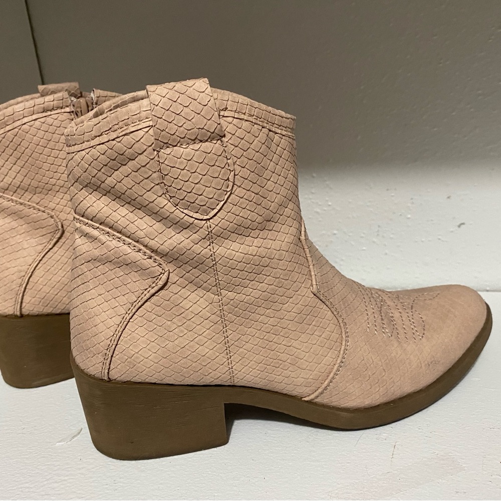 Dusty Pink Western Cowboy Boot